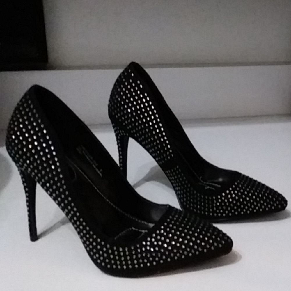 High Heel Shoes/Rhinestones